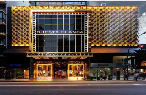 元阳门头设计与商业空间的纽带。