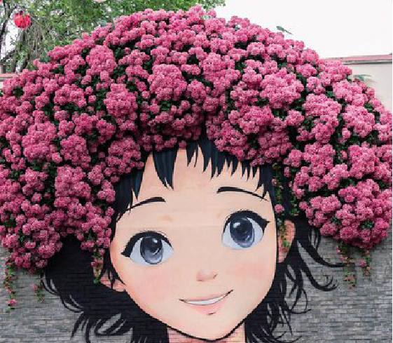 元阳墙体彩绘-网红墙打卡