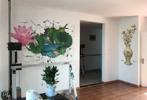 元阳墙体彩绘相比墙纸的优势。