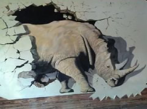 元阳在墙绘中，如何绘制3D效果？