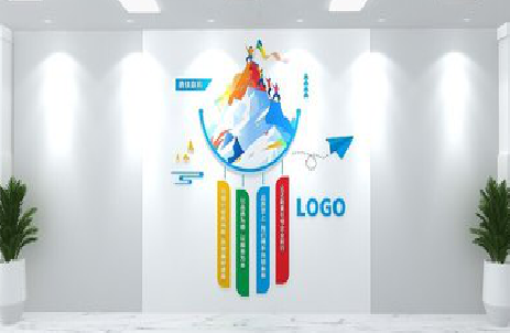 元阳公司企业形象墙的工艺材料有哪些？